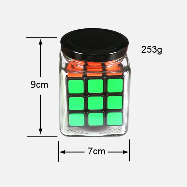Cube in a Jar - Black