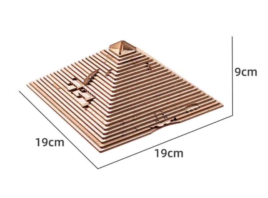 Wooden Puzzle Box - Quest Pyramid image 3