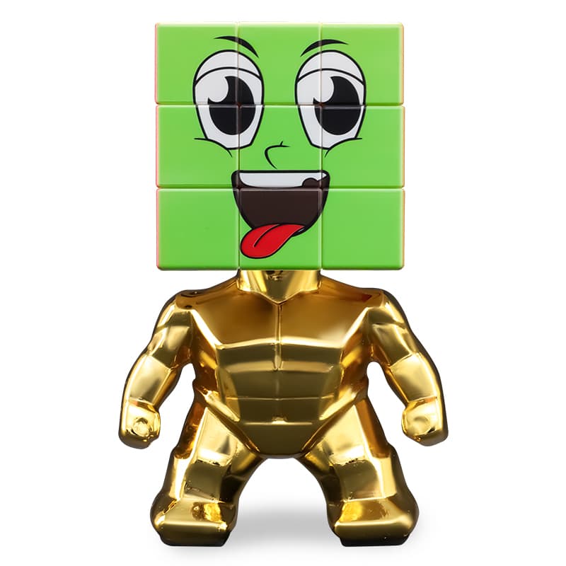 Yuxin Super Hero Cube 3x3 - Golden image 1