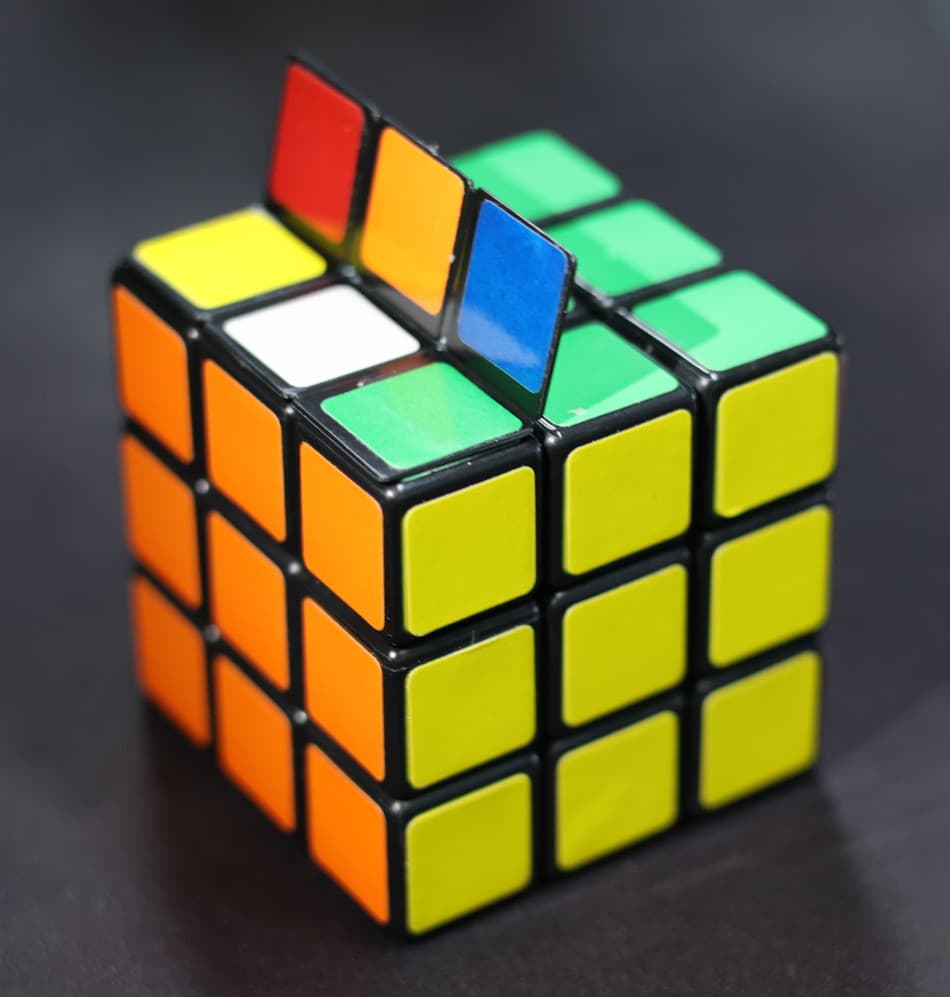 RD Insta 1s-Solved Cube - Black image 4