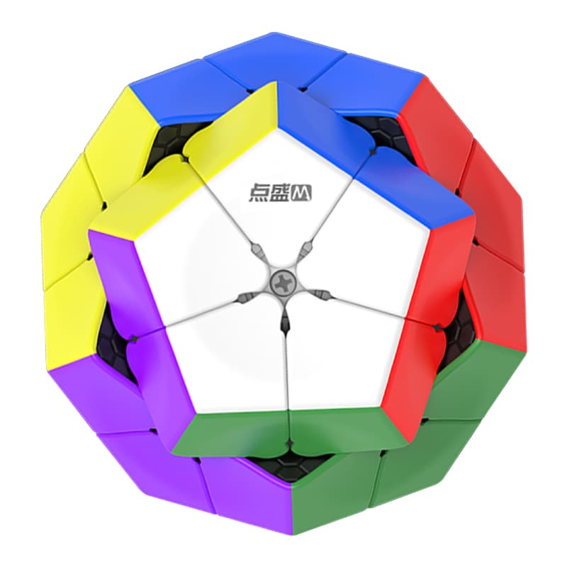 DianSheng Galaxy 2x2 Megaminx M - Black Internal