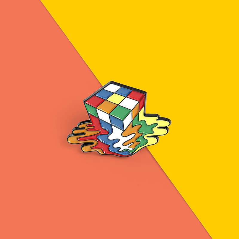 Melted-cube Brooch image 12