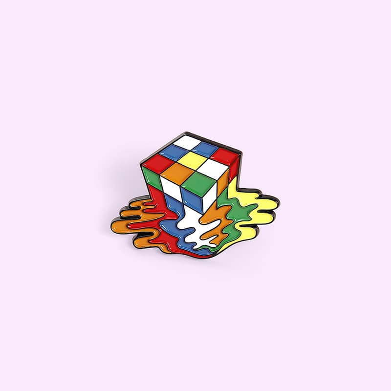 Melted-cube Brooch image 15