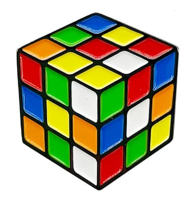 Scrambled-cube Brooch image 1