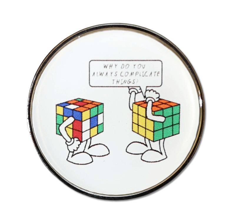 Why-cube Brooch image 8