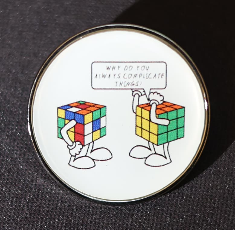 Why-cube Brooch image 9