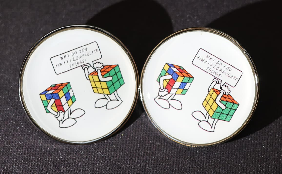 Why-cube Brooch image 12