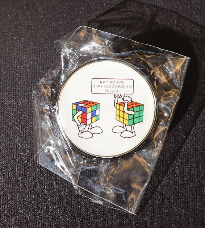 Why-cube Brooch image 4