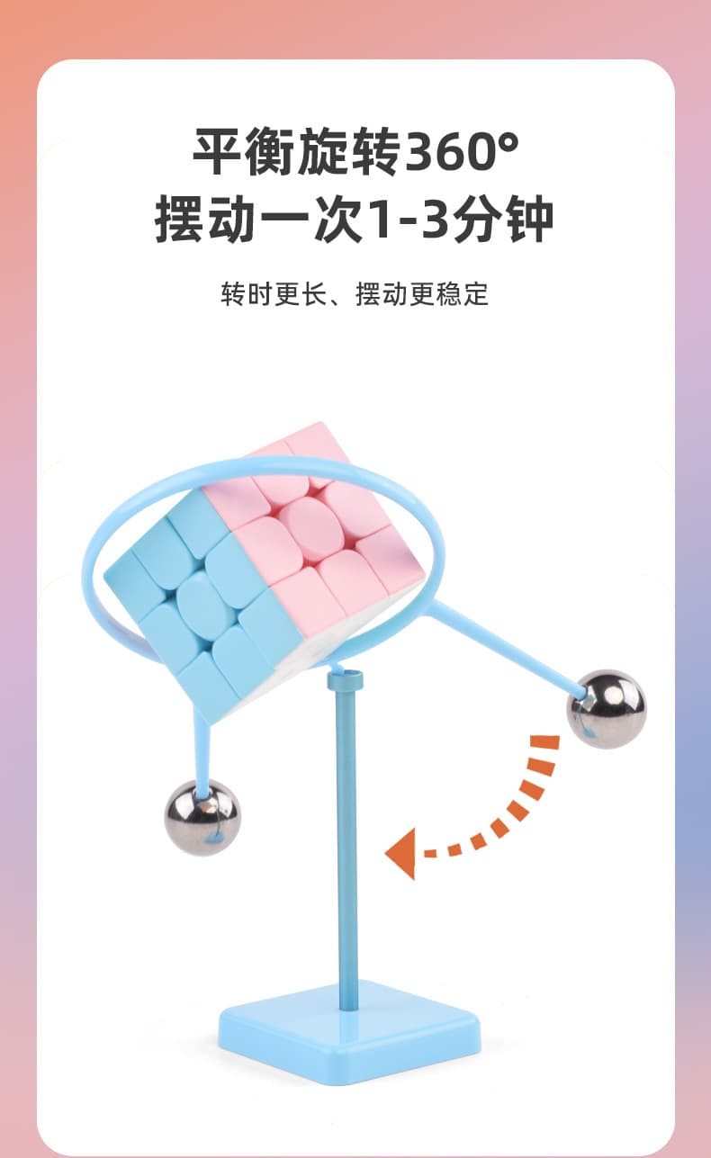 Gravity Cube Display bracket - Blue image 4