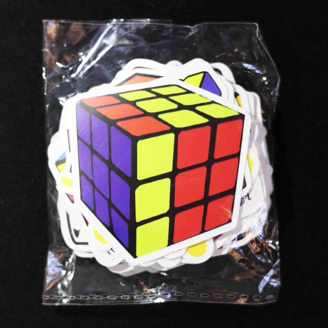 Cube Pattern Graffiti Stickers set(50pcs) image 2