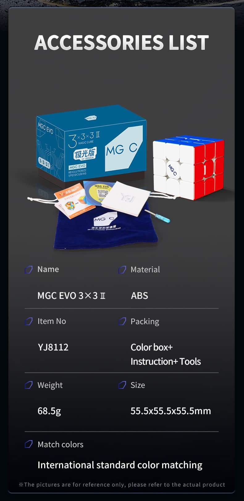 YJ MGC EVO 3x3 II UV Coated - Stickerless image 16