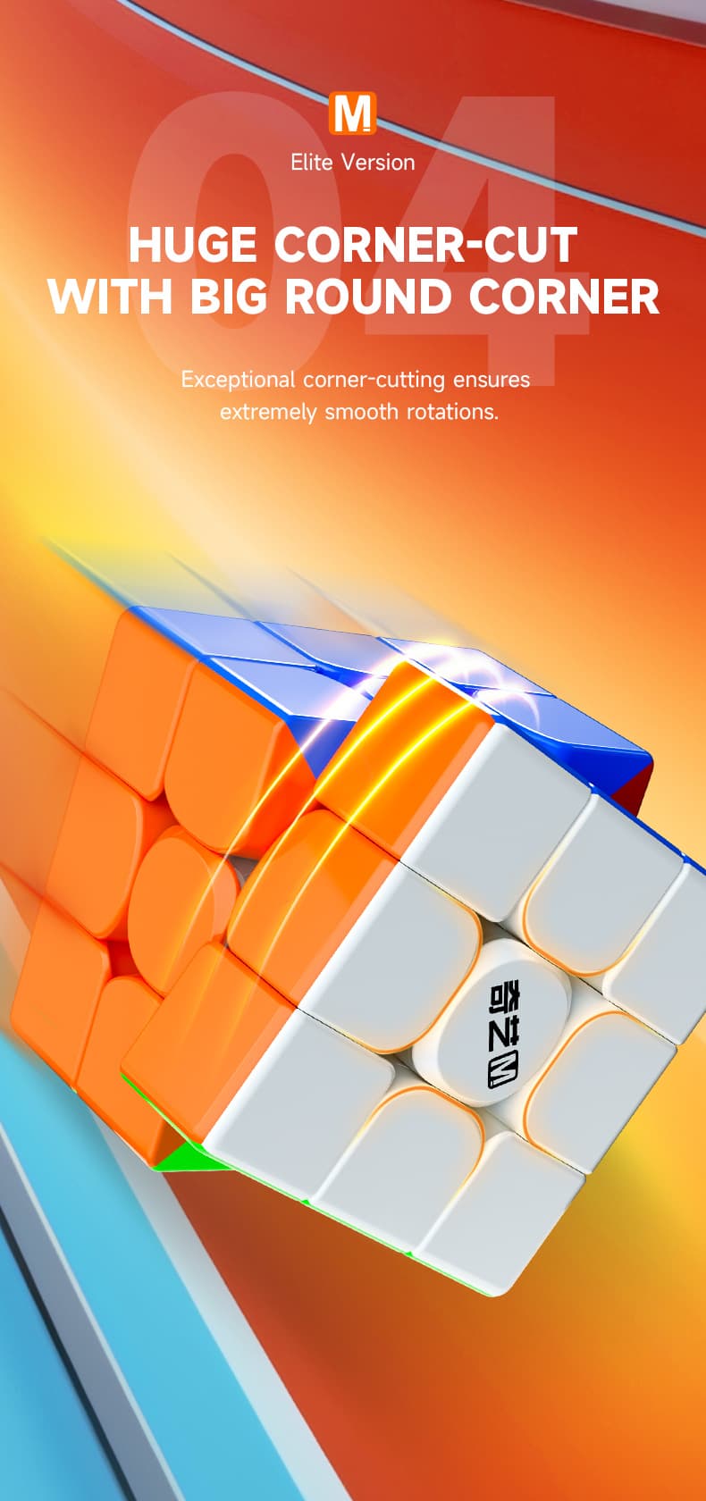 QiYi M Pro 3x3 Elite - Stickerless image 9