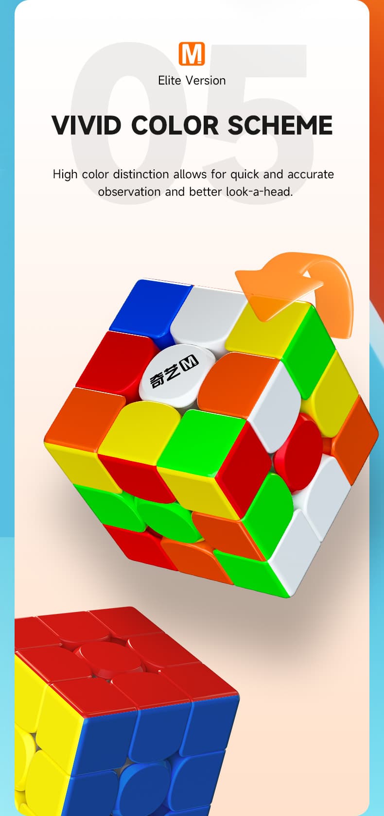 QiYi M Pro 3x3 Elite - Stickerless image 10