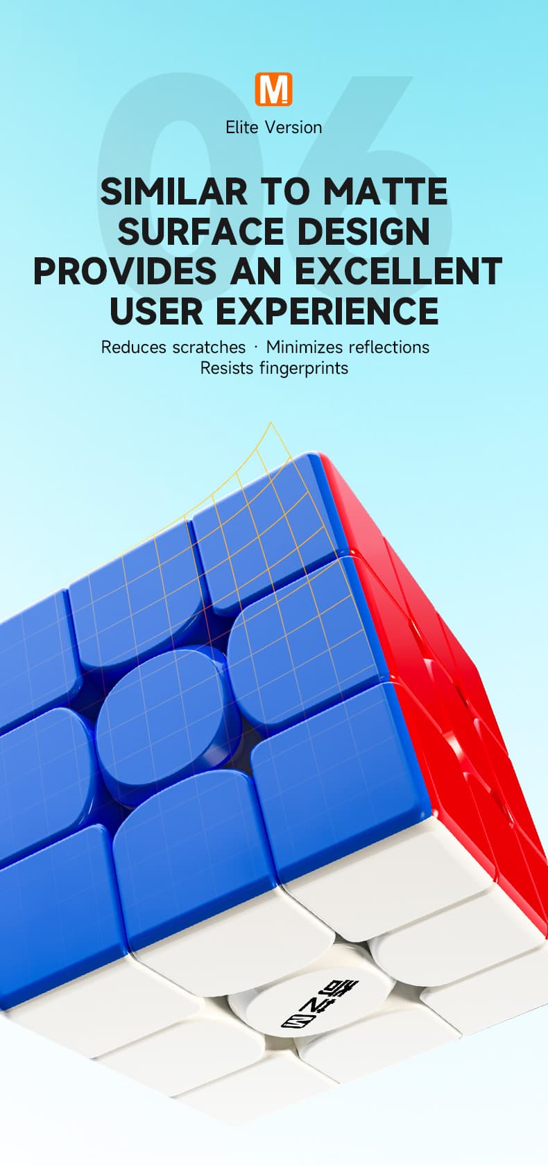 QiYi M Pro 3x3 Elite - Stickerless image 11