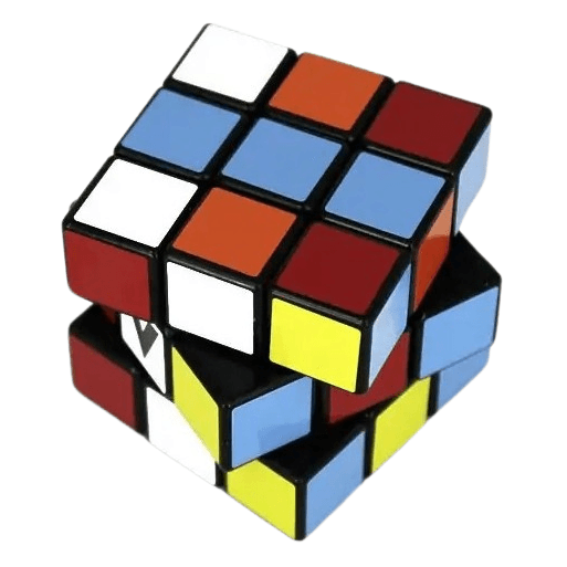 V-CUBE 3x3 cube (Flat-shaped) - Black image 3