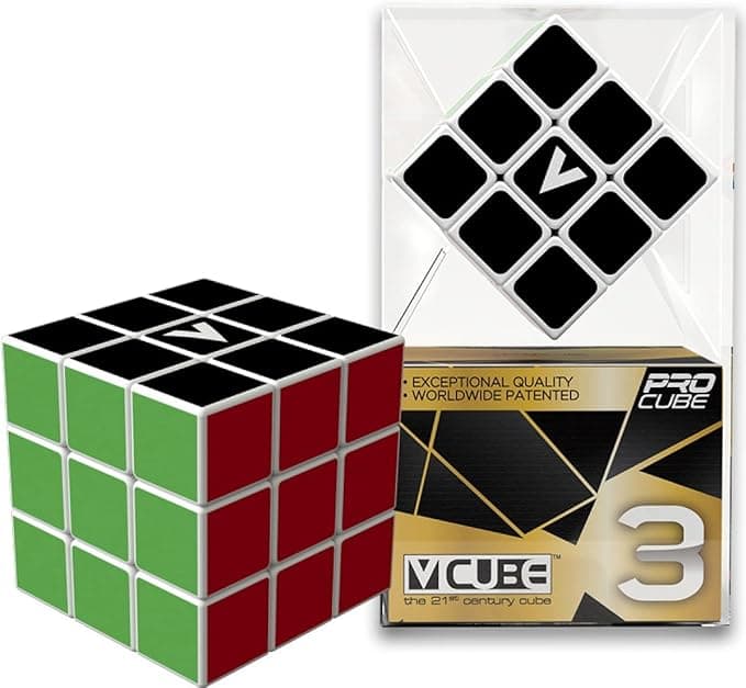 V-CUBE 3x3 cube (Flat-shaped) - White image 2