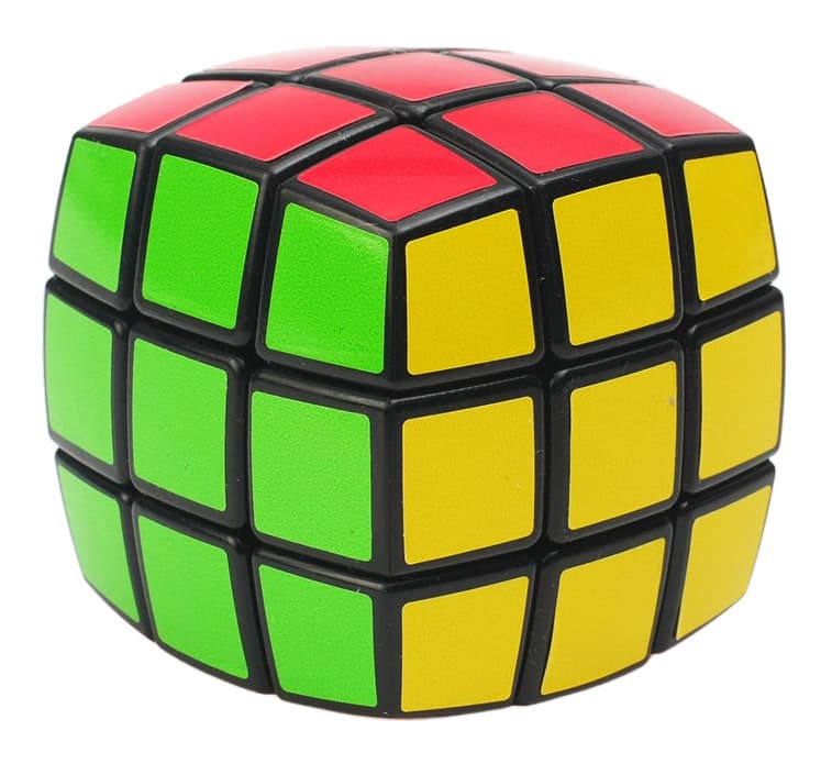 V-CUBE 3x3 cube (Pillowed-shaped) - Black image 4