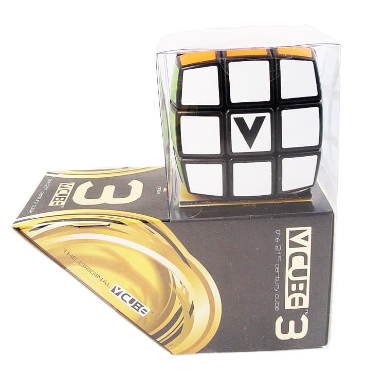V-CUBE 3x3 cube (Pillowed-shaped) - Black