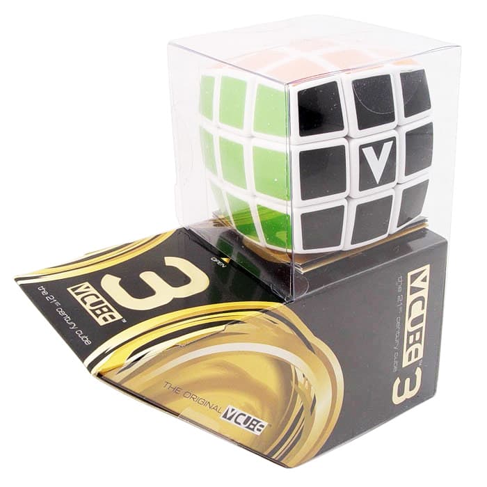 V-CUBE 3x3 cube (Pillowed-shaped) - White