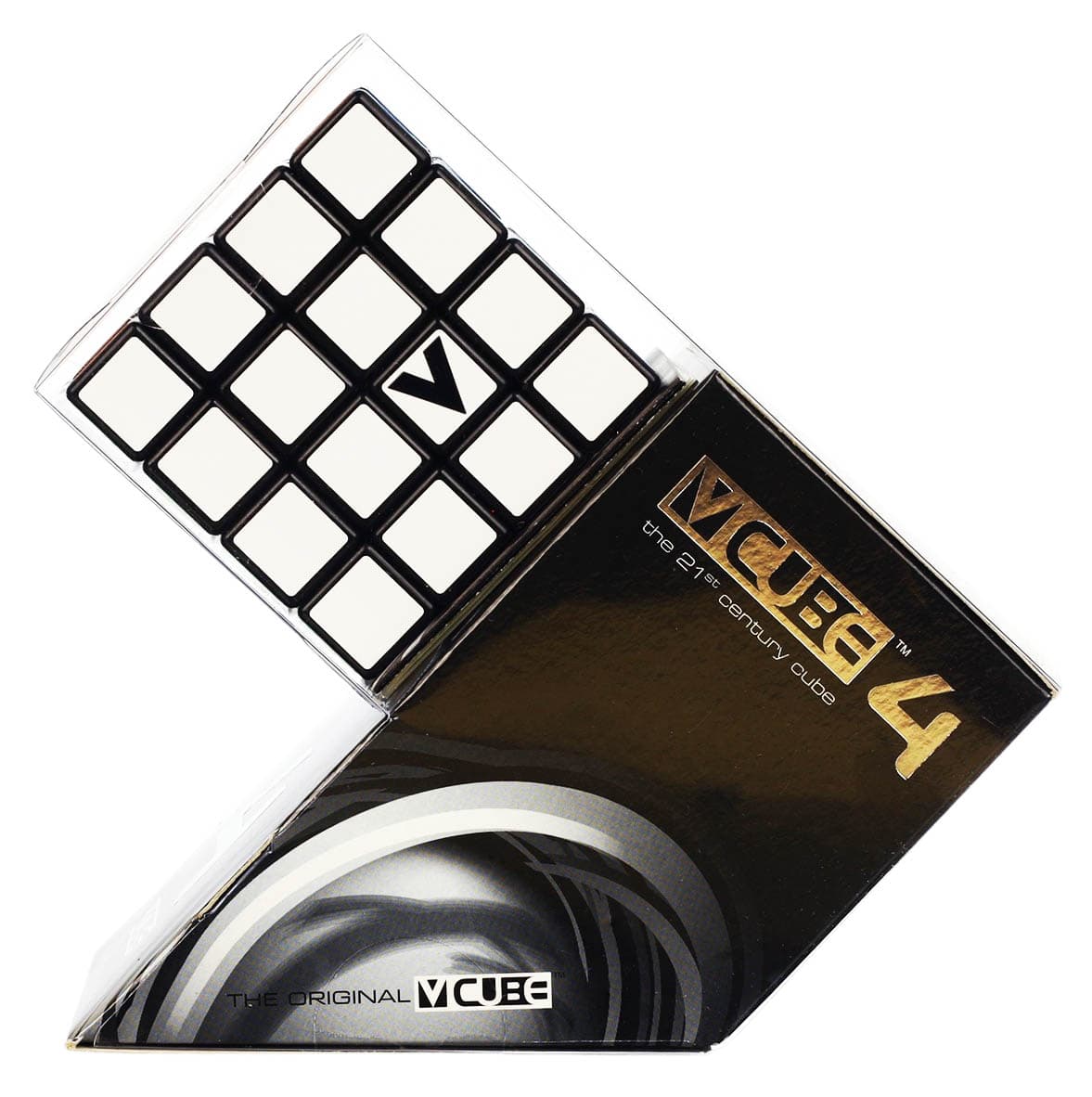 V-CUBE 4x4 cube (Flat-shaped) - Black image 6