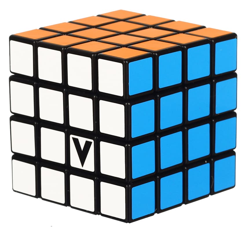 V-CUBE 4x4 cube (Flat-shaped) - Black image 3
