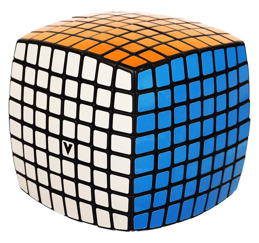 V-CUBE 8x8 cube (Pillowed-shaped) - Black