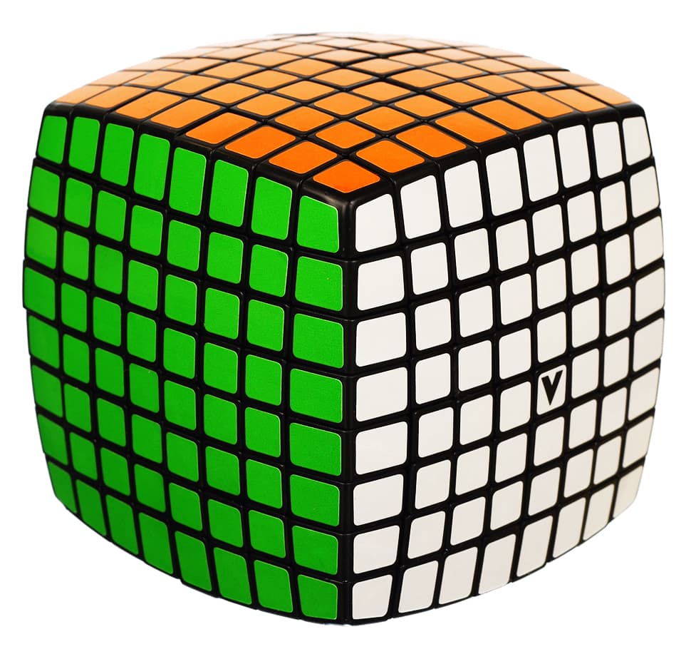 V-CUBE 8x8 cube (Pillowed-shaped) - Black image 3