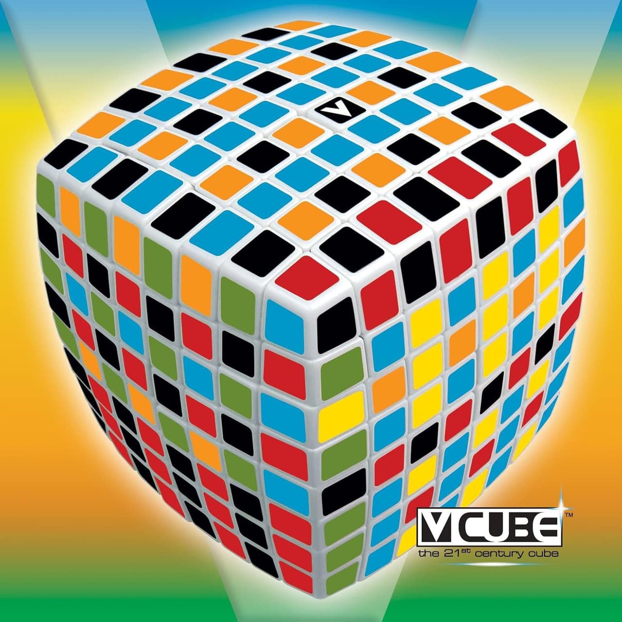 V-CUBE 8x8 cube (Pillowed-shaped) - White image 3