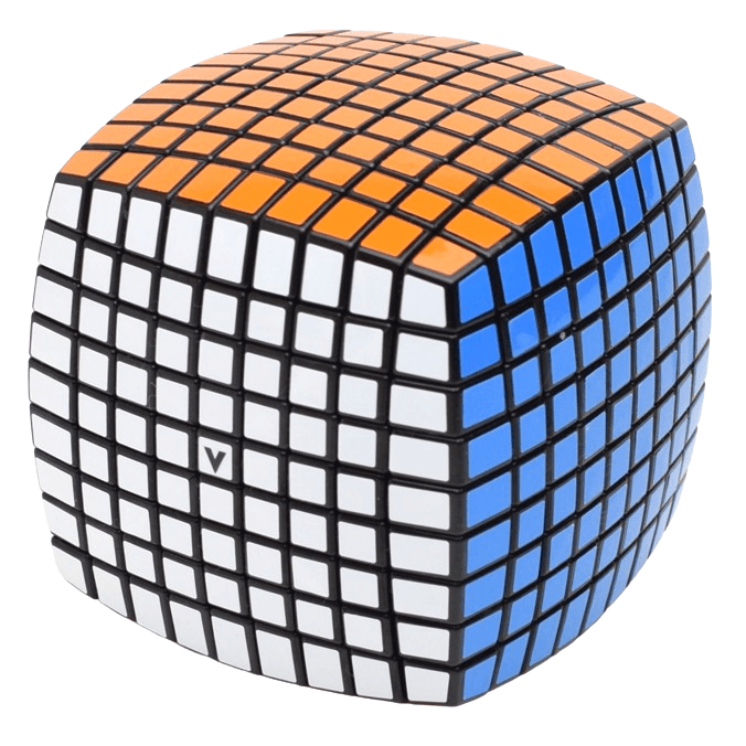 V-CUBE 9x9 cube (Pillowed-shaped) - Black image 1