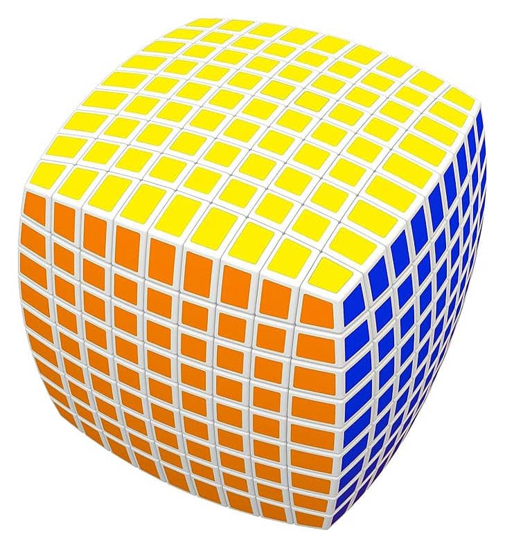 V-CUBE 9x9 cube (Pillowed-shaped) - White image 5