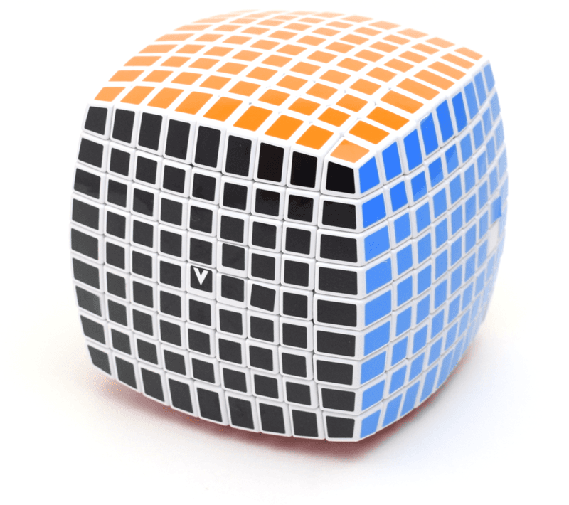 V-CUBE 9x9 cube (Pillowed-shaped) - White image 1