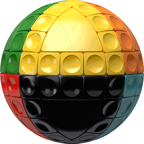 V-SPHERE 3D Sliding Spherical Puzzle - Stickerless image 3