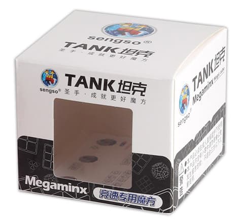 SengSo Carbon Megaminx - Stickerless image 2