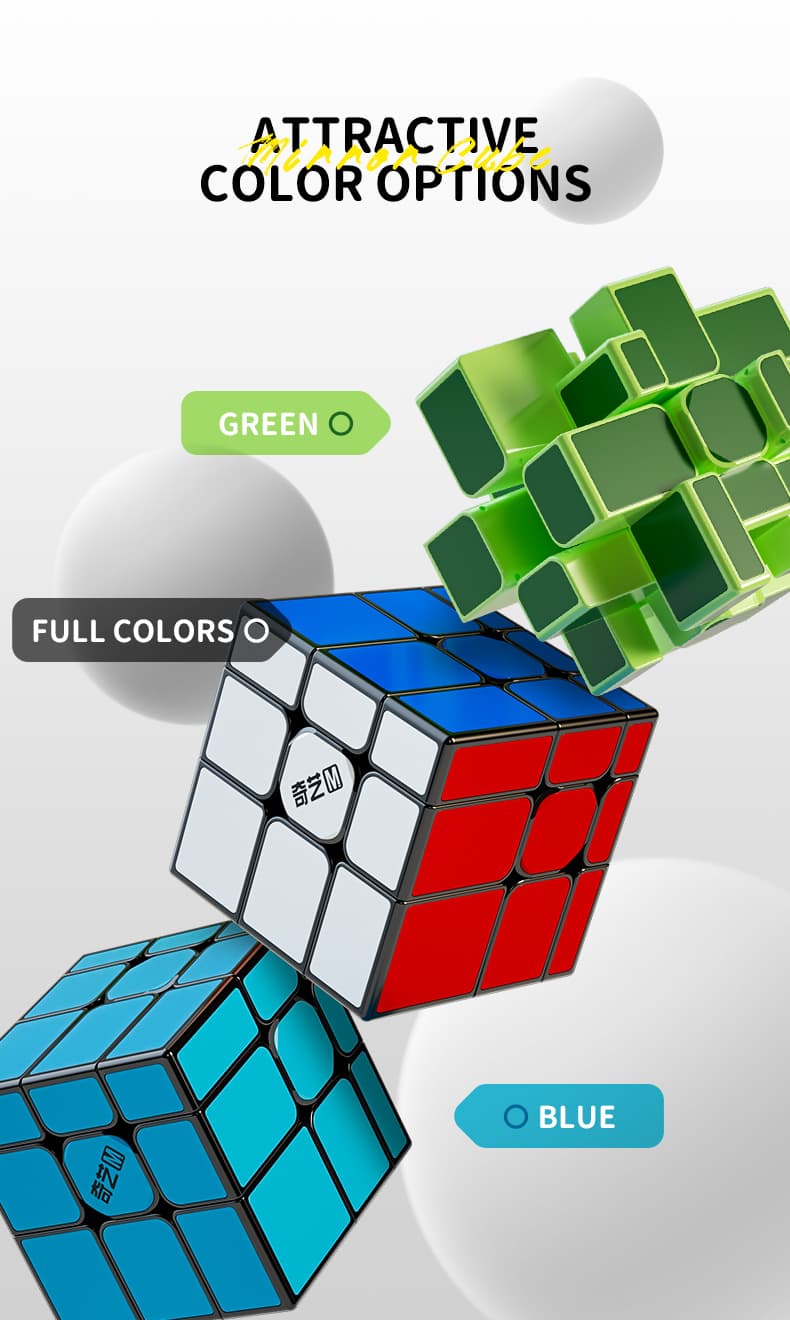 QiYi Tiled Mirror Cube (Magnetic) - Stickerless image 6