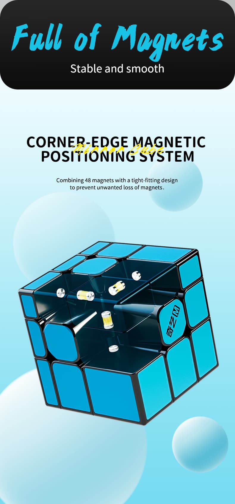 QiYi Tiled Mirror Cube (Magnetic) - Stickerless image 9
