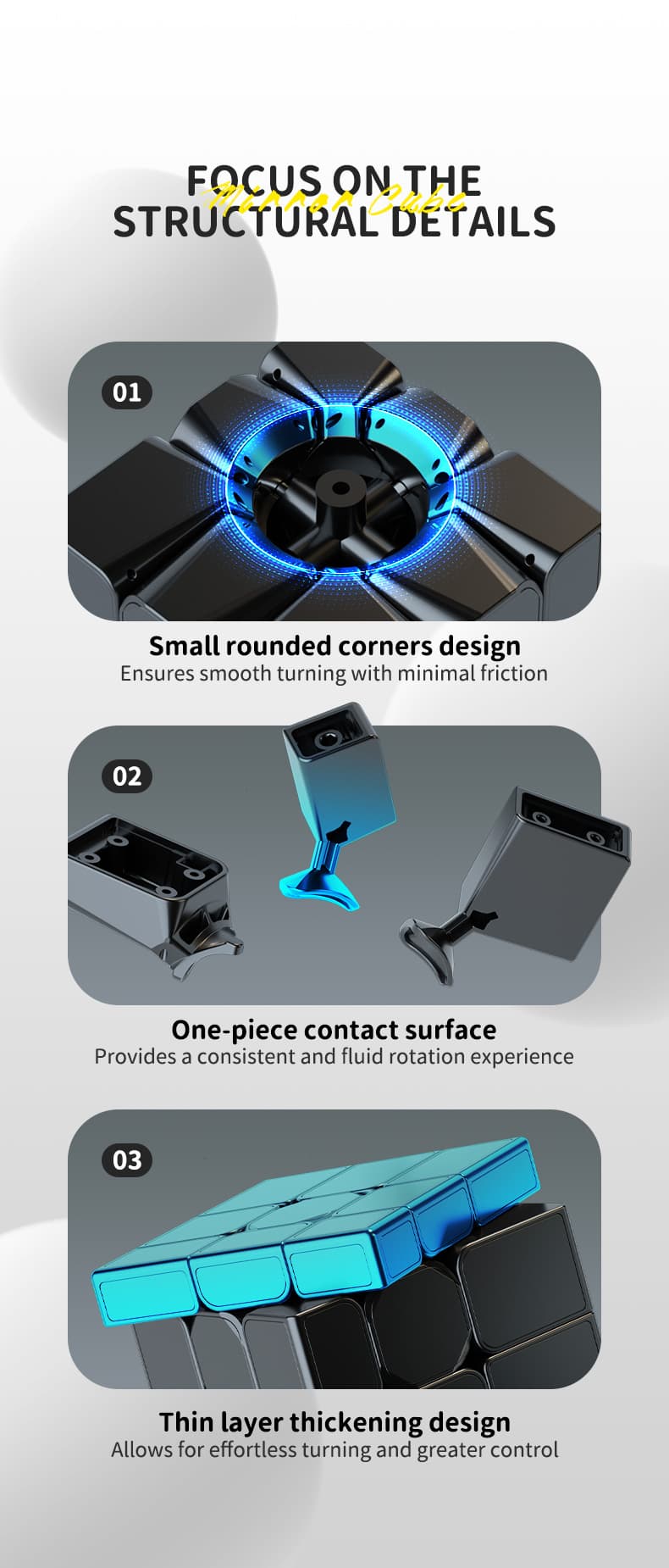 QiYi Tiled Mirror Cube (Magnetic) - Stickerless image 11