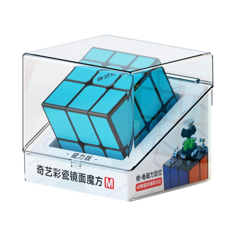 QiYi Tiled Mirror Cube (Magnetic) - Blue