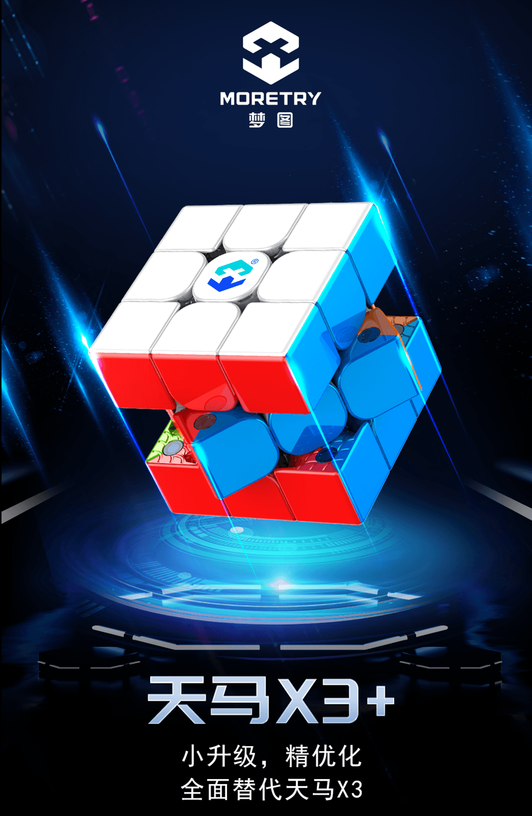 MoreTry Tianma X3+ Triple Magnetic Glossy image 4