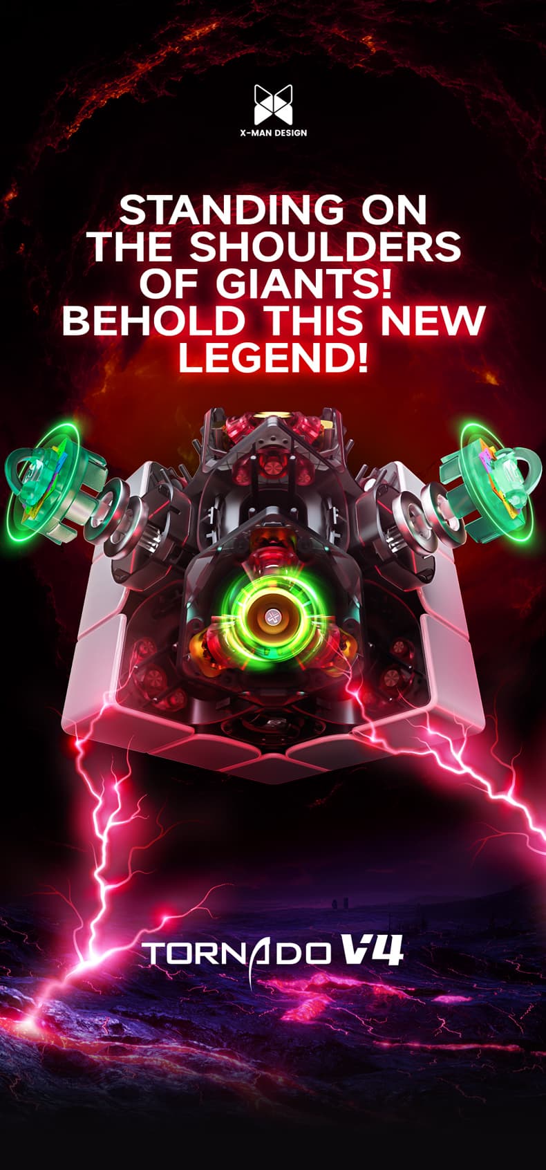 XMD Tornado 3x3 V4 Pioneer UV image 3