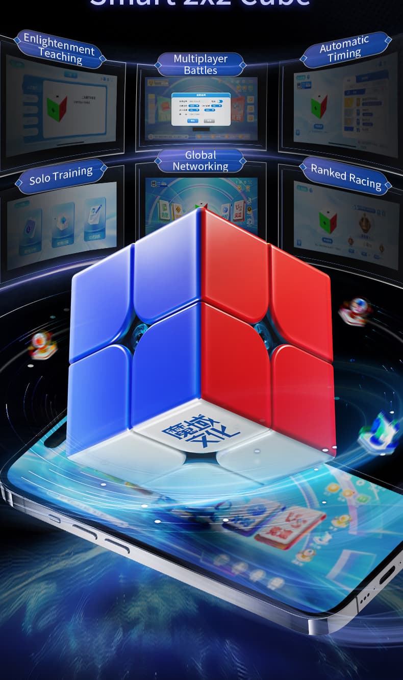 MoYu WeiPo V5 AI Gyroscope Core UV 2x2 - Stickerless image 5