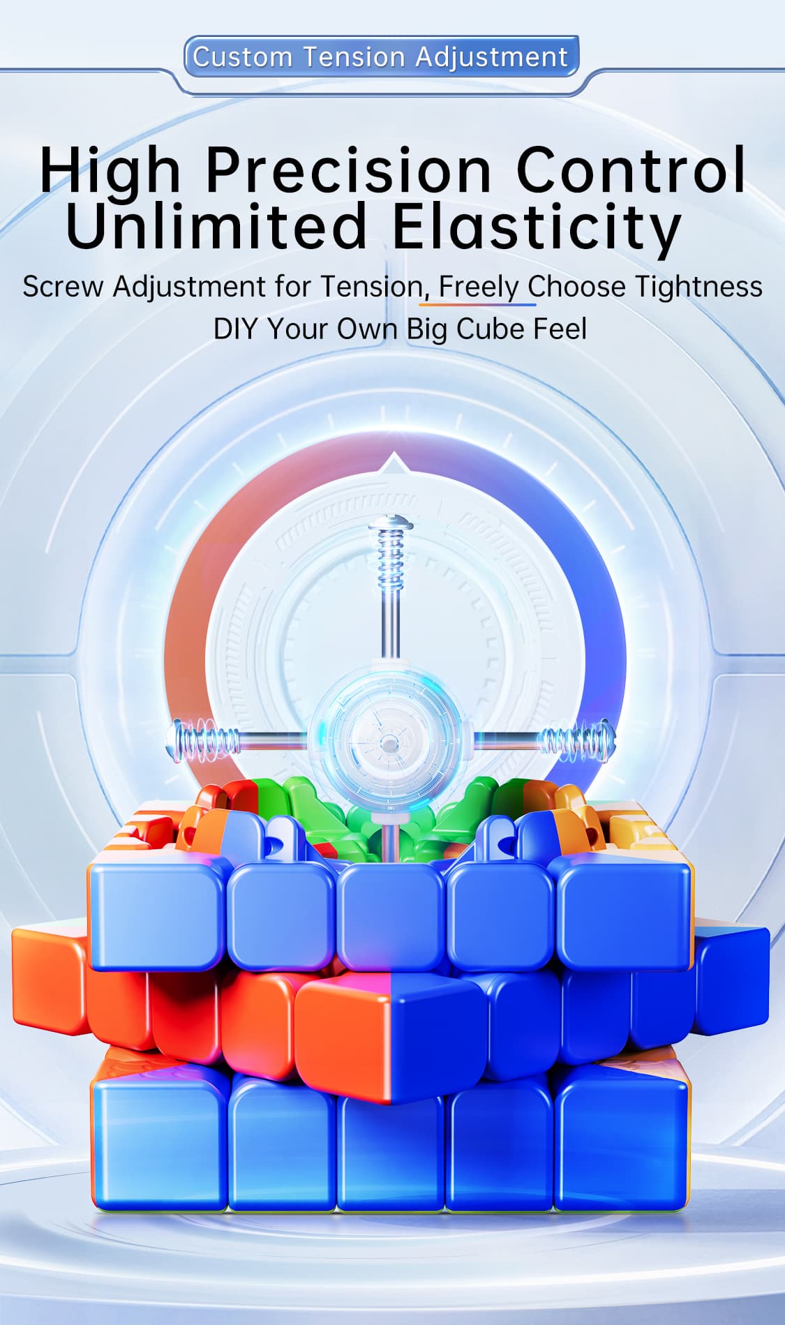 MoYu AoChuang V6 5x5 Triple-Track Magnetic UV image 12