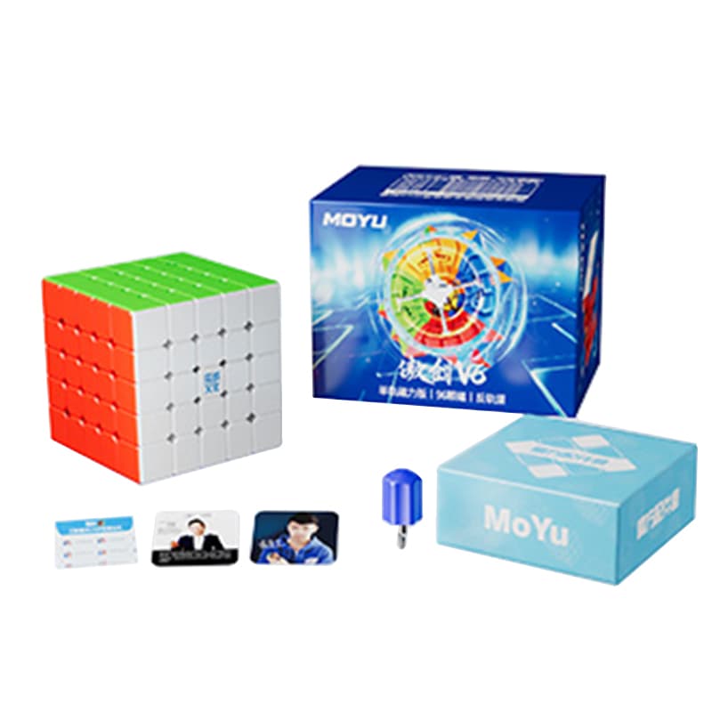 MoYu AoChuang V6 5x5 Single-Track Magnetic UV image 2