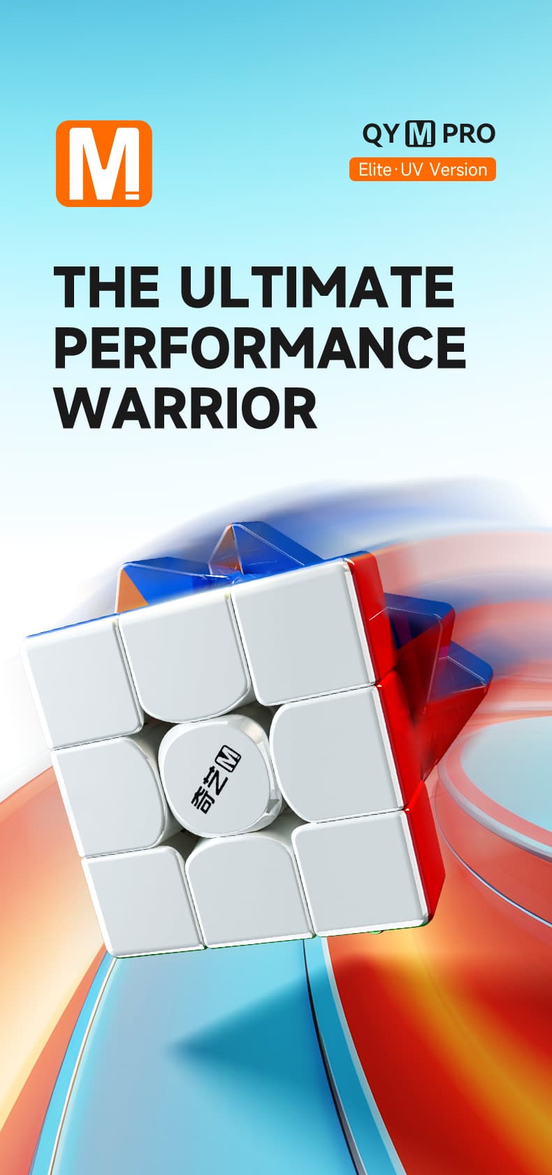 QiYi M Pro 3x3 Elite UV - Stickerless image 3