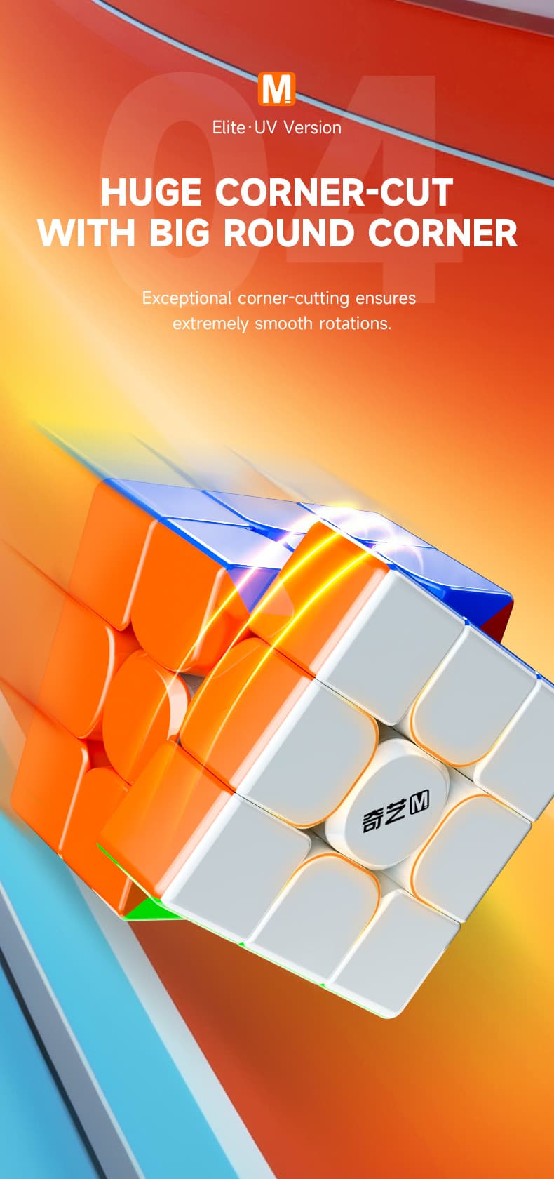 QiYi M Pro 3x3 Elite UV - Stickerless image 10