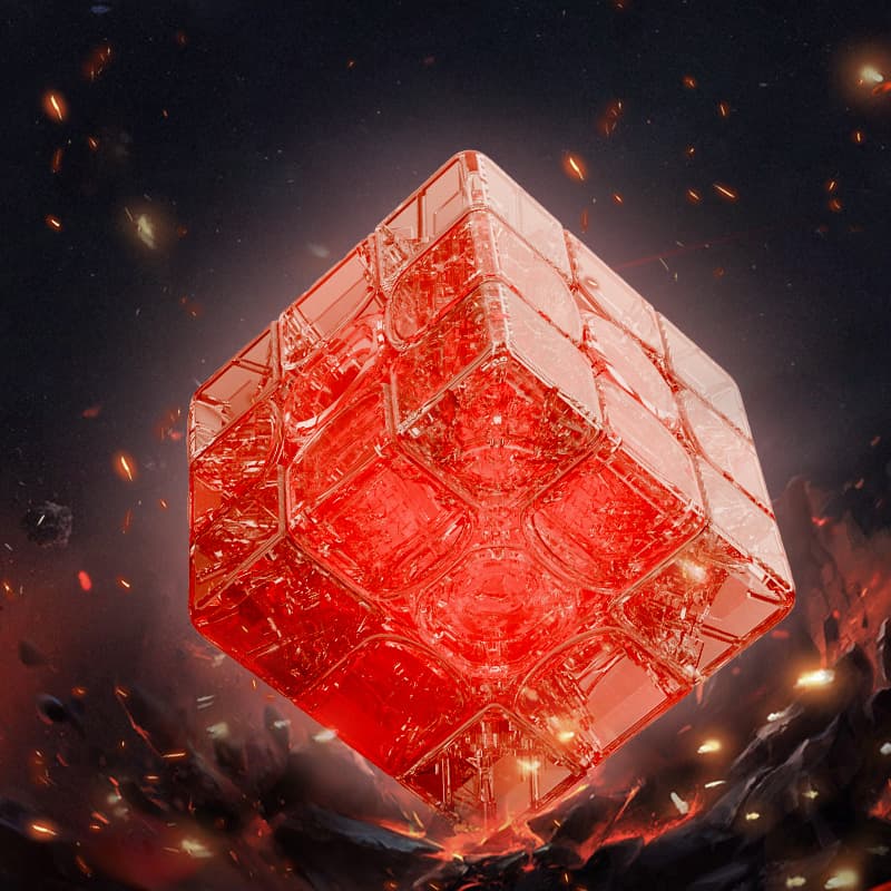 Yuxin Light Shadow Magnetic Cube - Stickerless image 12