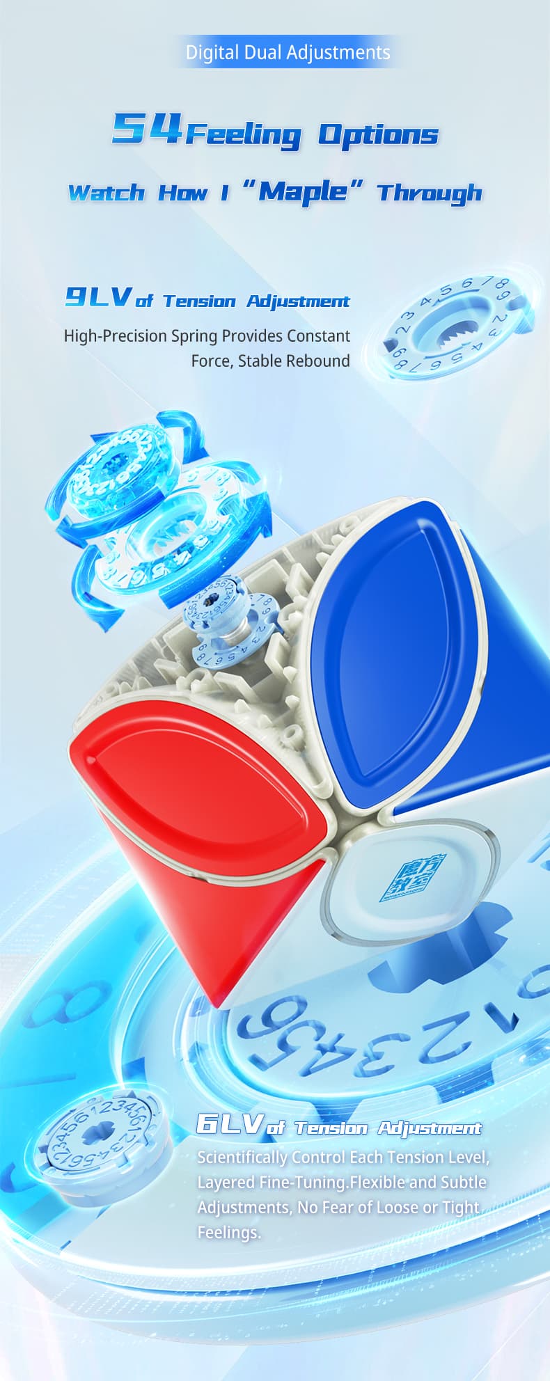 MoYu Maple Ball Core Magnetic Cube image 8