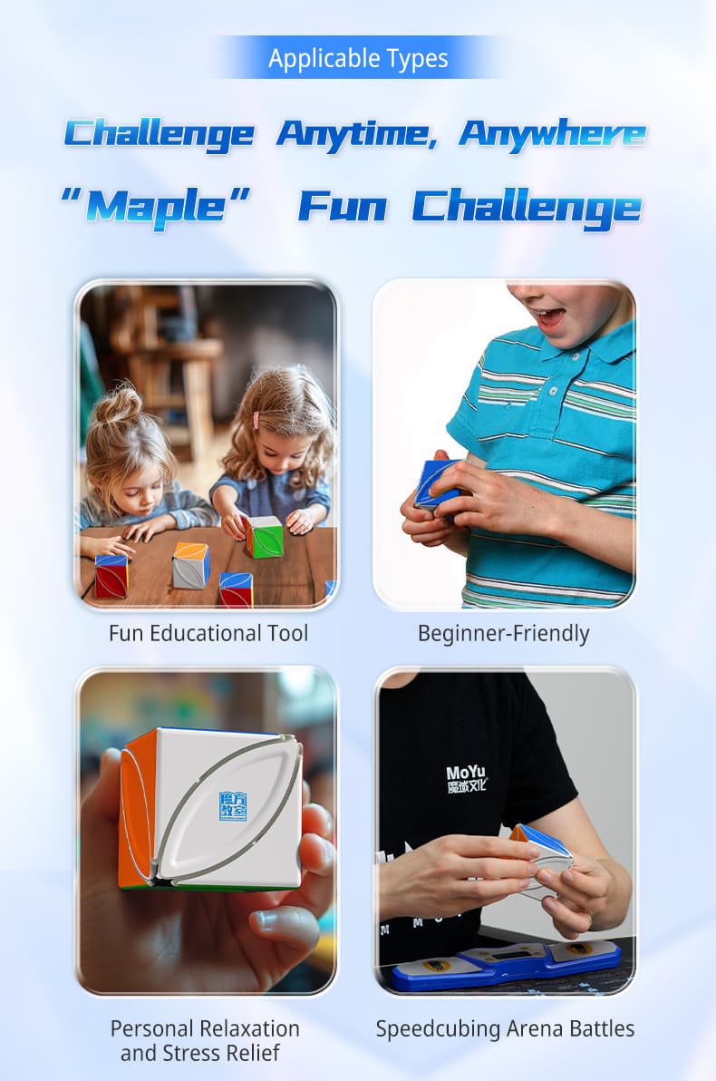 MoYu Maple Ball Core Magnetic Cube image 17