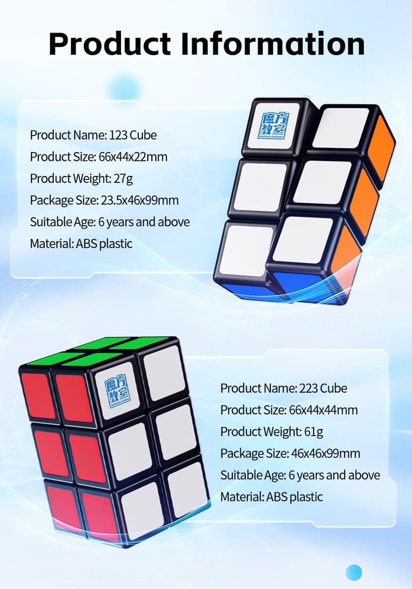 MoYu 2x2x3 Cube - Black image 12
