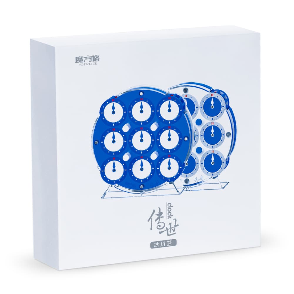 QiYi Magnetic Clock - Blue