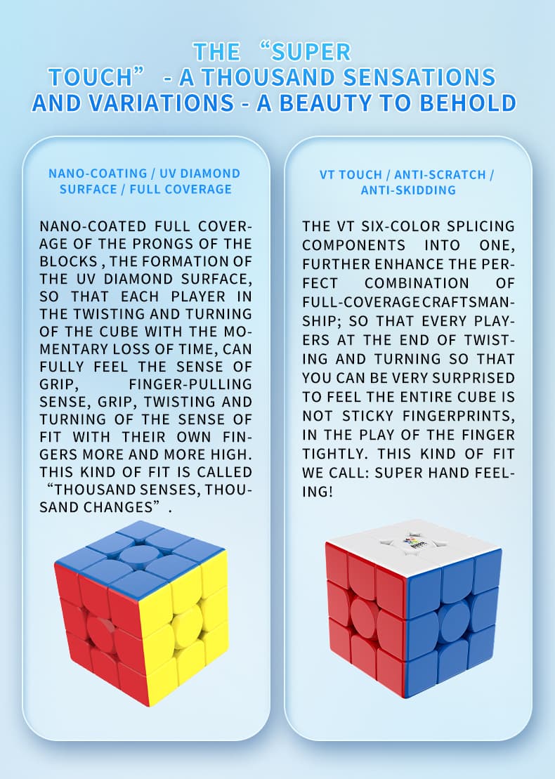 YuXin HuangLong 3x3 V2 Maglev Ball Core UV image 15